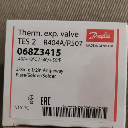 Danfoss vanne expansion - vanne, d’expansion