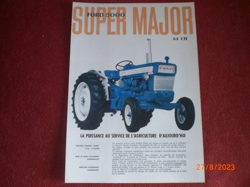 Old 1965 ford 5000 - 1965, tractor