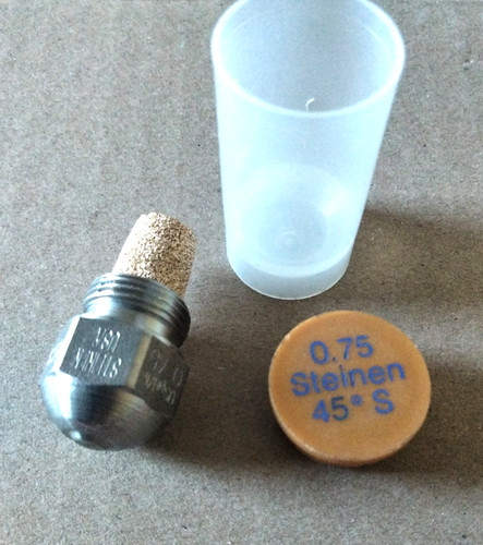 Gicleur steinen 45 s - gicleur, 0,75