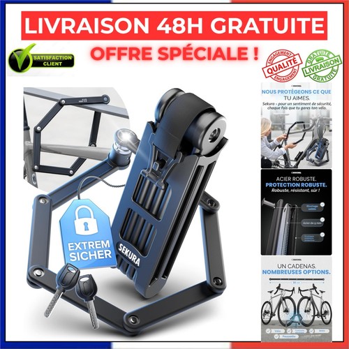 Antivol pliable vélo moto - , 85