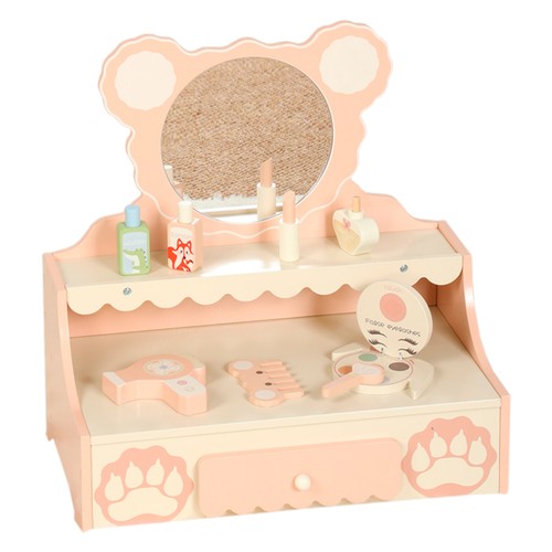 Coiffeuse jouet pour petites - coiffeuse,