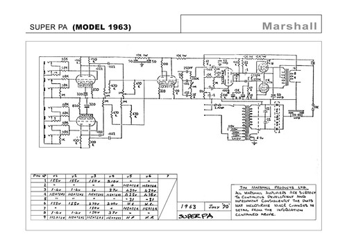 Schematic diagrammes guitar - schematic,