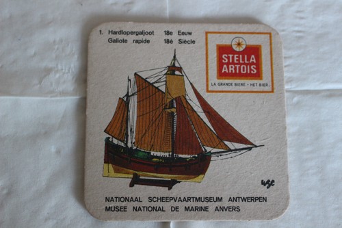 Sous bock stella - -,