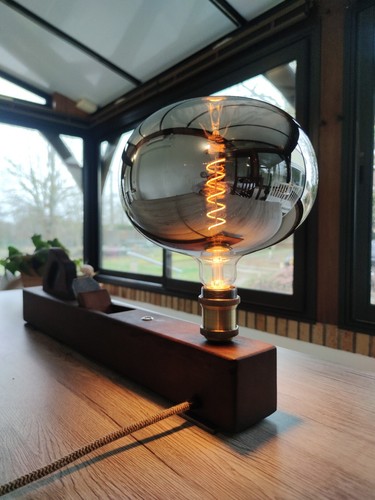 Lampe vintage artisanal avec - artisanal,