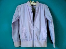Imperméable veste Blouson fille + capuche Petit bateau 10 ans mauve TBE