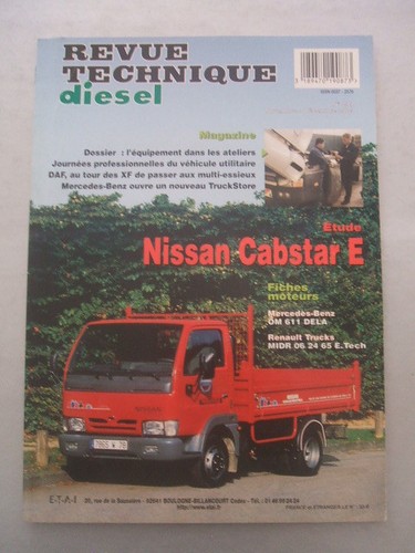 Revue technique nissan cabstar - revue,
