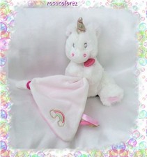 Doudou Peluche Licorne Assis