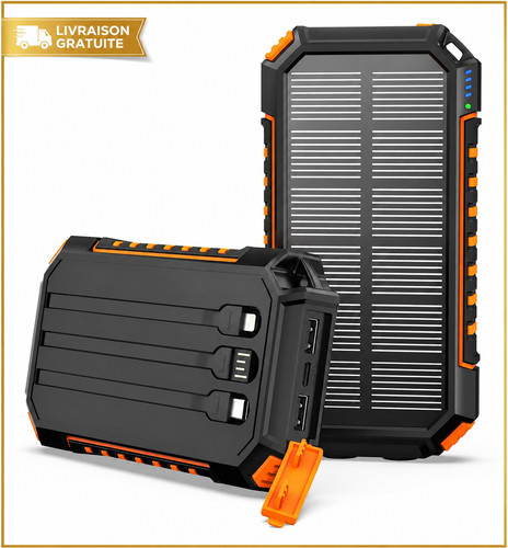 Chargeur solaire riapow power - solaire,