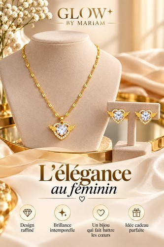 Parure bijoux femme - bijoux, acier
