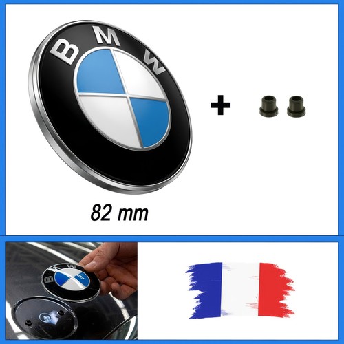 Logo emblème bmw 82mm capot - emblème,
