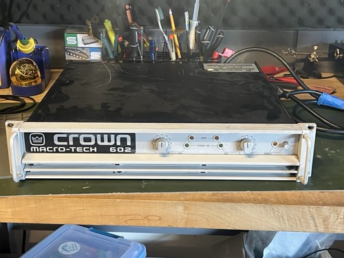 Crown macro tech 602 - macro-tech,