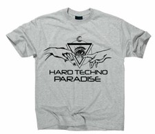 Hard Techno Paradise T-Shirt Hardcore Schranz DJ House Music Party Tekno Tek