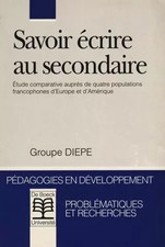 Savoir écrire au secondaire