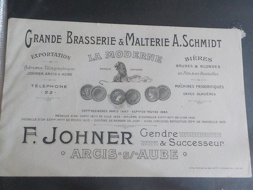 Buvard biere brasserie - biere, a