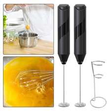 Mousseur à lait Handheld Fouet Batteur pour Cappuccino Boissons Chocolat