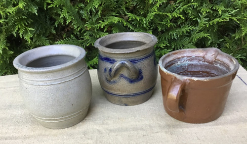 Pot graisse ancien - pot, poterie