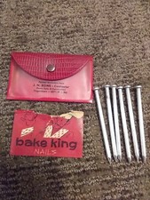 Vintage Bake King Nails Set of