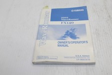 2002 YAMAHA FX140 OEM OWNERS OPERATORS MANUAL LIT-18626-04-45