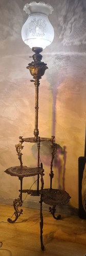 Lampadaire fonte acier - lampadaire,