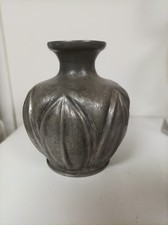 Art deco ancien vase en étain