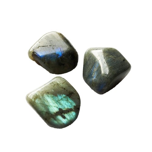 Labradorite rolled stone - labradorite,