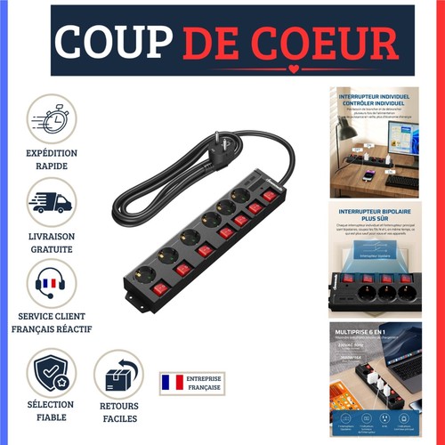 Multiprise parafoudre