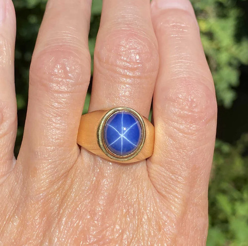 Bague homme vintage - , argent
