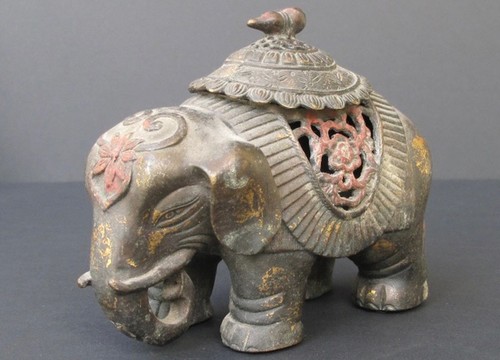Brûle encens éléphant - brûle-encens, en