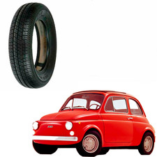 Pneus 125 R12 FIAT 500 APE