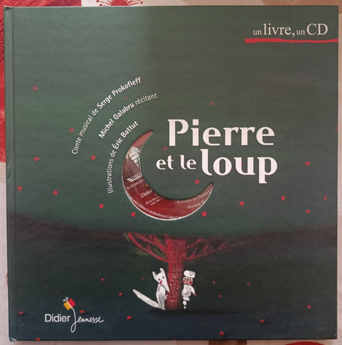 Livre pierre et le - +, cd