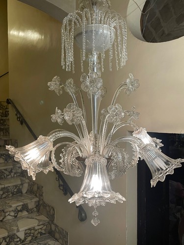 Lustre ancien imposant - lustre,