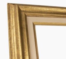 Cadre en bois à la feuille