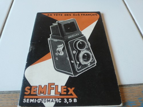 Notice appareil semflex - notice, 6x6