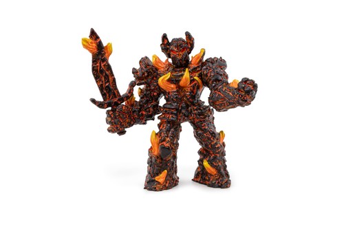 Figurine golem feu - figurine, de