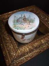boite en céramique ancienne