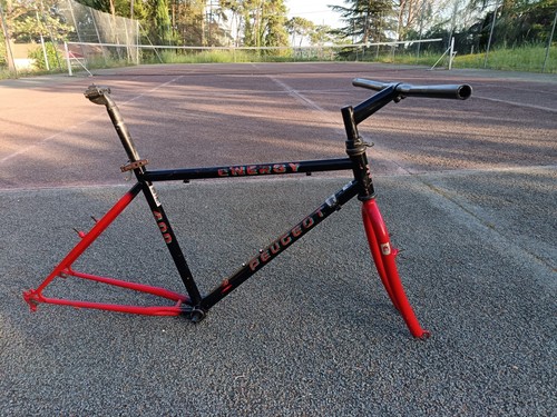 Cadre vtt vintage peugeot - cadre,