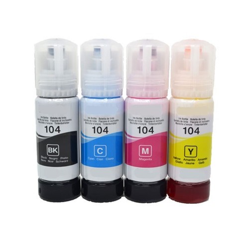 Recharges encre - 4x, d'encre