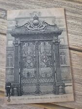 RARE CARTE POSTALE ANCIENNE PARIS. GRANDE GRILLE DU PALAIS DE JUSTICE.  CL.C