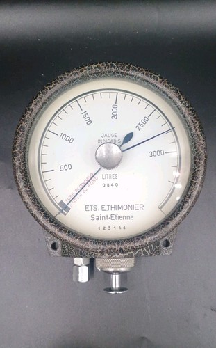 Antique oil gauge - , thimonier