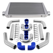 600x300x76mm Universal Intercooler + 3" 76mm Turbo Pipe Kit Kit de tuberías