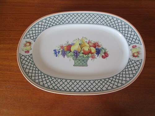 Grand plat ovale villeroy - grand, de