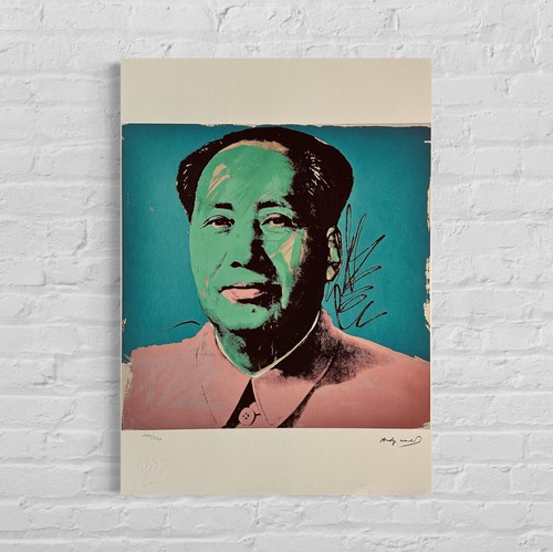 Andy warhol mao fine - warhol, art