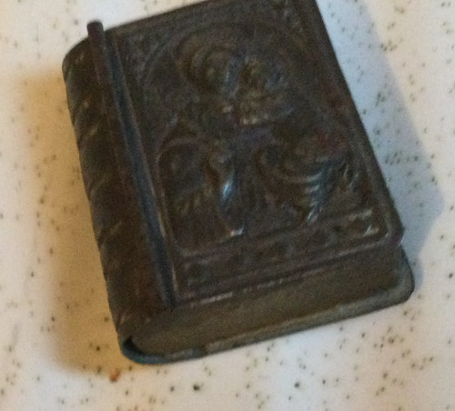Boite hosties ancien fer - boite,