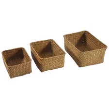 Panier de Rangement en Jonc de