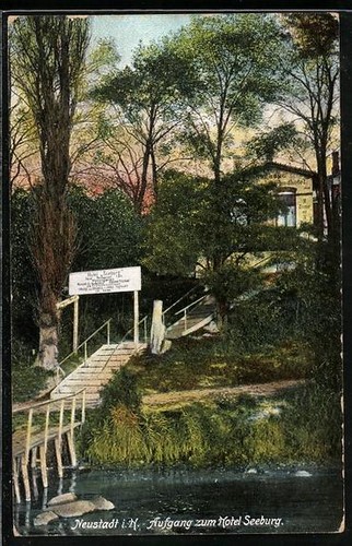 Carte postale neustadt - carte,