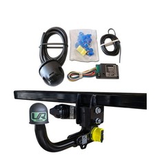 Barre d'attelage verticale