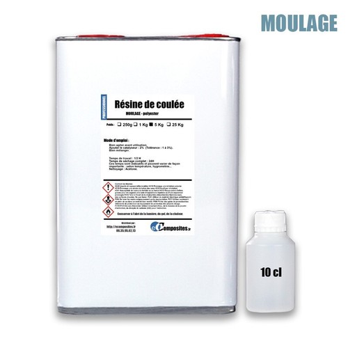Résine polyester de - kg,