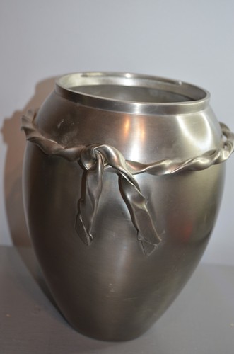 Grand vase pot etain - vase,