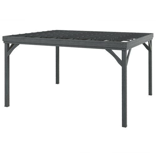 Gray outdoor wood - 10', x