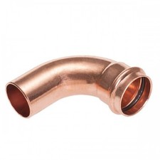 Coude cuivre 90° M/F à